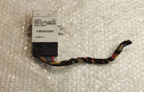 BMW 5 E39 Tow bar trailer control unit/module 6908767 61356908767 5WK1025