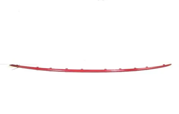Rear bumper trim bar molding