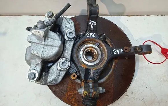 Opel Corsa F Front wheel hub spindle knuckle S27612276