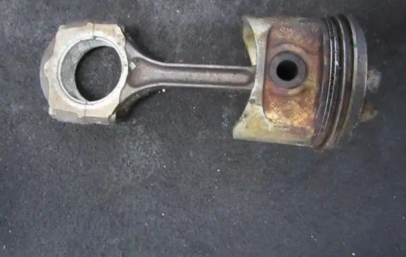 Renault Megane I Piston with connecting rod