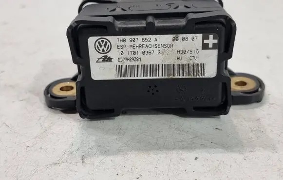 Audi Q7 4L ESP acceleration yaw rate sensor 7H0907652A