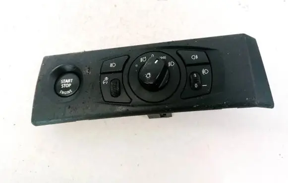 BMW 5 E60 E61 Light switch 6953737 33291903