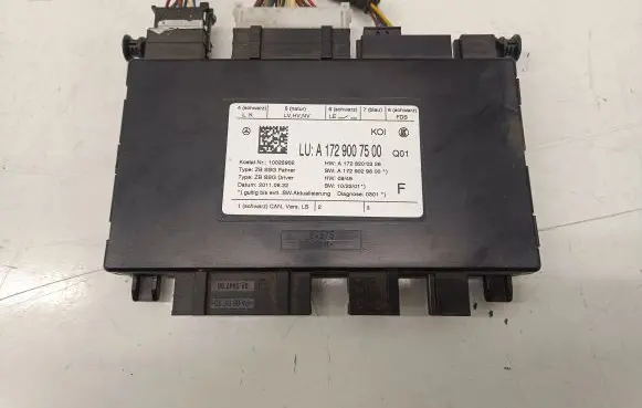 Mercedes-Benz E A207 Seat control module A1729007500