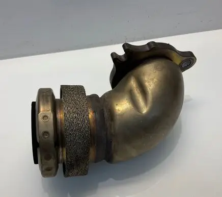 Mercedes-Benz S W221 Muffler pipe connector clamp 