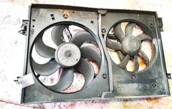 Seat Toledo II (1M) Radiator cooling fan shroud 1j0121207m 55-d-2352
