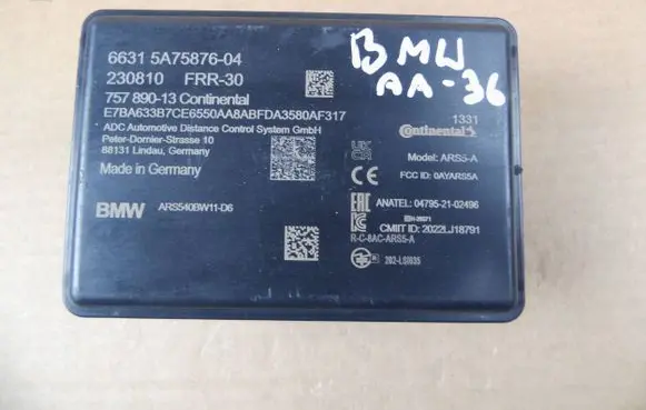 BMW X7 G07 Distronic sensor radar 66315A75876 66315A7587604 5A75876