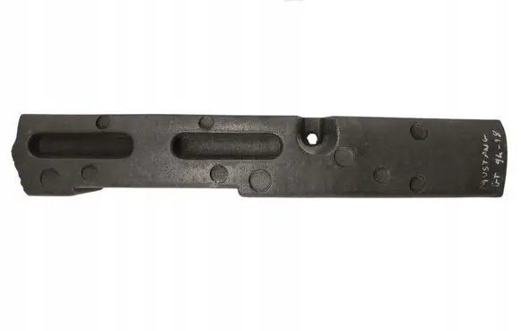 Front bumper foam support bar