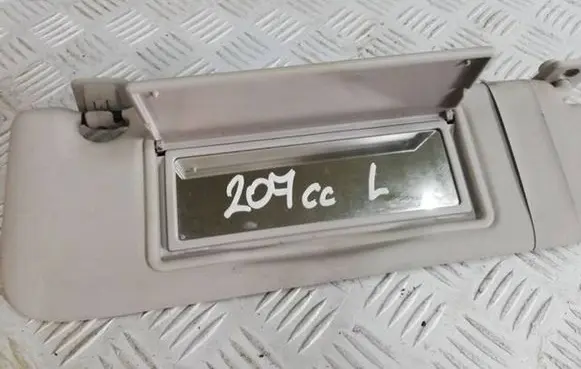 Peugeot 207 CC Sun visor
