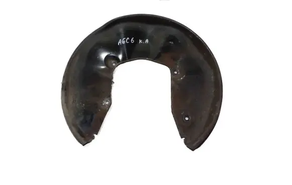 Audi A6 S6 C6 4F Rear brake disc plate dust cover 4F0615611