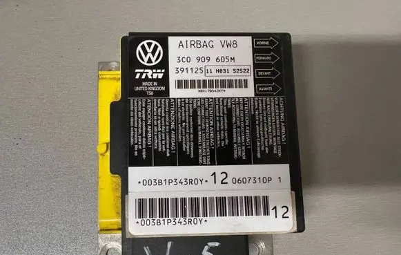 Volkswagen PASSAT B6 Airbag control unit/module 3C0909605M 0607310P 391125