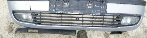 Opel Zafira A Front bumper sidabrinis
