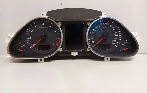 Audi A6 S6 C6 4F Speedometer (instrument cluster) 4F0920900R 4F0910900A 503000731101
