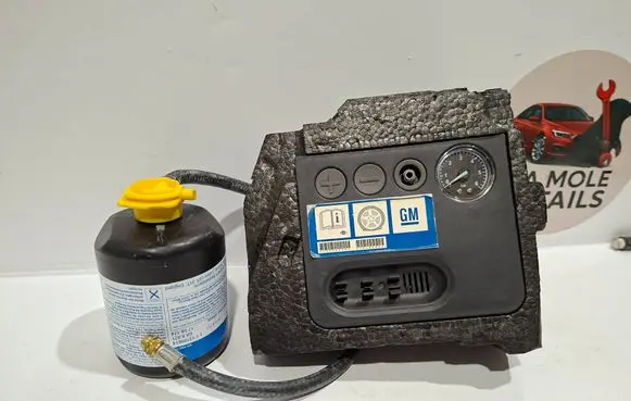Opel Corsa D Tire air pump compressor 06277179