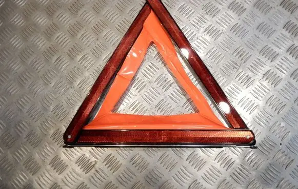 Emergency warning sign