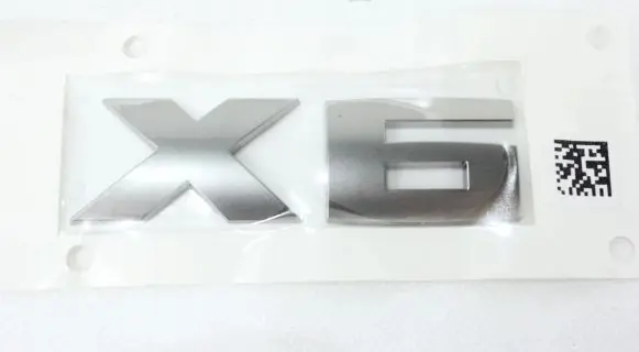 BMW X6 E71 Manufacturers badge/model letters 8092882