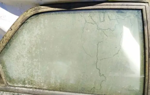 Renault Laguna I Rear door window glass