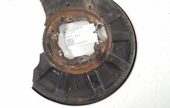 Mercedes-Benz GLK (X204) Rear brake disc plate dust cover A2124202144