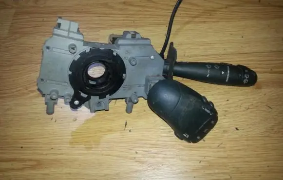 Renault Scenic I Wiper control stalk 54034881
