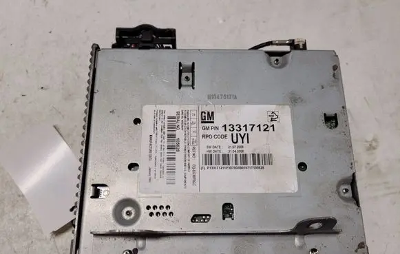 Opel Insignia A Radio/CD/DVD/GPS head unit 13317121 105628 COEG3870GC