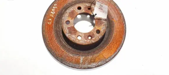 Peugeot 508 Rear brake disc neventiliuojamas