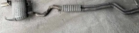 BMW 3 E90 E91 Muffler/silencer 7533856 2110502