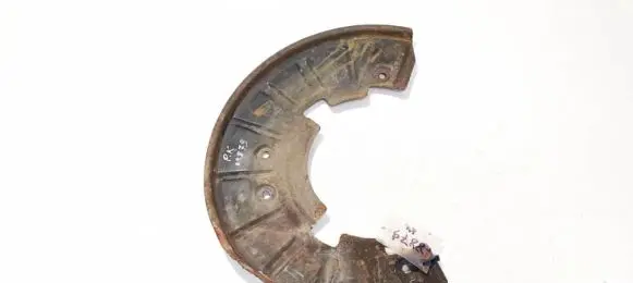 Audi Q7 4L Front brake disc dust cover plate 