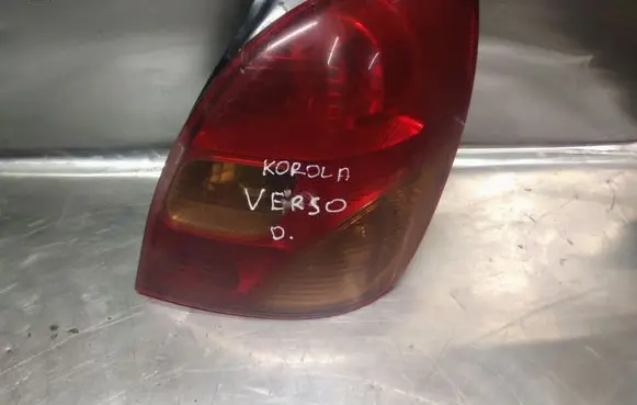 Toyota Corolla Verso E121 Rear/tail lights