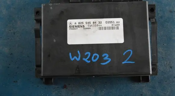 Mercedes-Benz C W203 Gearbox control unit/module A0255450432 5WK33844 EGS51Q03