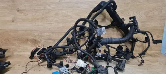 Engine installation wiring loom