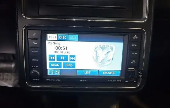 Dodge Journey Radio/CD/DVD/GPS head unit P05064681AG IMPRK1525277