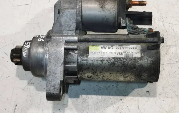 Volkswagen Golf VI Starter motor 02T911023S 2602072510 D6GS12