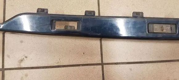 Peugeot 607 Trunk door license plate light bar 9649123677 1858828016