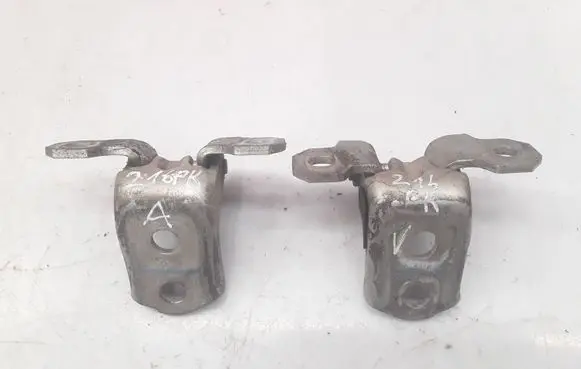 Front door hinge set
