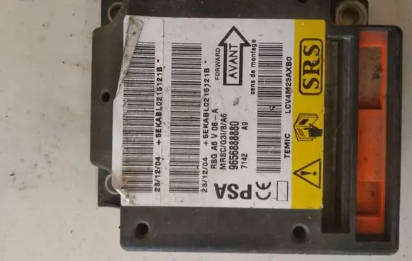 Citroen C2 Airbag control unit/module 9656888880