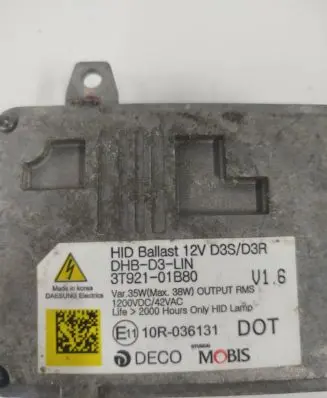 Hyundai Santa Fe Headlight ballast module Xenon 3T92101B80 10R036131 DHBD3LN