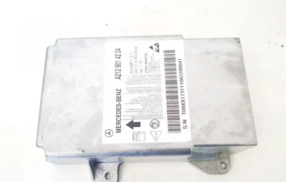 Mercedes-Benz E W212 Airbag control unit/module a2129014204 5wk43871