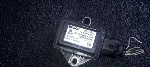 Audi A4 S4 B6 8E 8H ESP acceleration yaw rate sensor 8E0907637A 0265005245