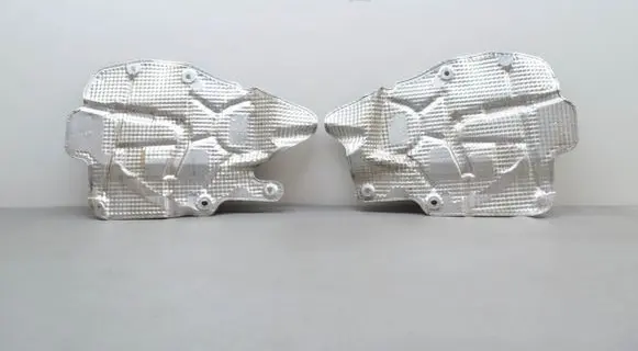 Heat shield in engine bay
