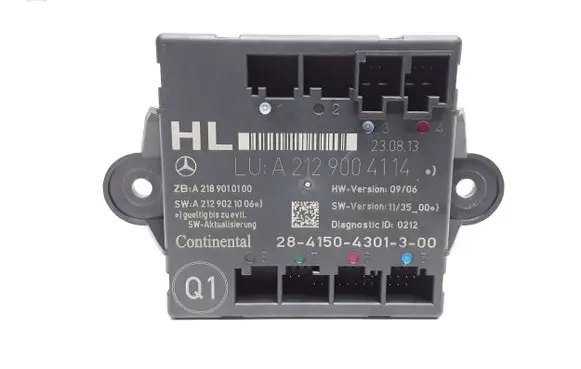 Mercedes-Benz C W204 Door control unit/module A2129004114 A2189010100 A2129021006