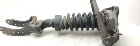 Front shock absorber with coil spring
