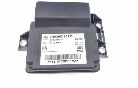 Volkswagen PASSAT B7 Hand brake control module 3AA907801D GN00053375N 17904601A