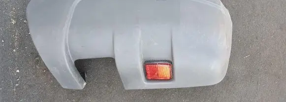 Iveco Daily 6th gen Rear bumper corner part panel trim 5801529829