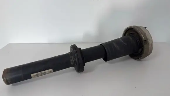 Front shock absorber with coil spring