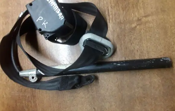 Seat Alhambra (Mk1) Front seatbelt 7M3857705 33023997