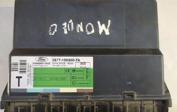 Ford Mondeo Mk III Comfort/convenience module 3S7T15K600TA