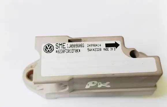 Seat Alhambra (Mk1) Airbag deployment crash/impact sensor 1J0909606G