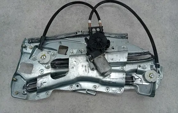 Citroen C3 Pluriel Rear door window regulator with motor 9643071080D