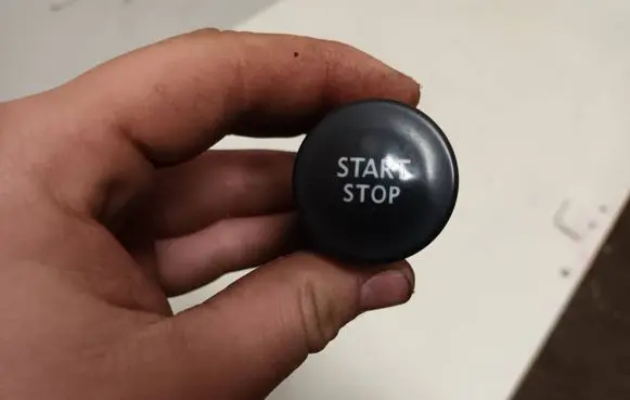 Renault Megane III Engine start stop button switch 107959c