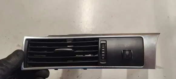 Dashboard side air vent grill/cover trim
