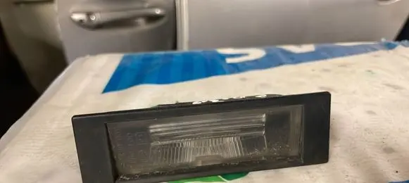 BMW 1 E81 E87 Number plate light 7165735